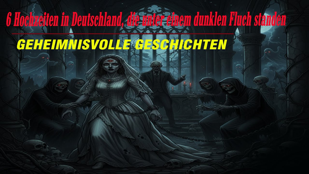 “6 Hochzeiten in Deutschland, die unter einem dunklen Fluch standen 😱 GEHEIMNISVOLLE GESCHICHTEN 💀 