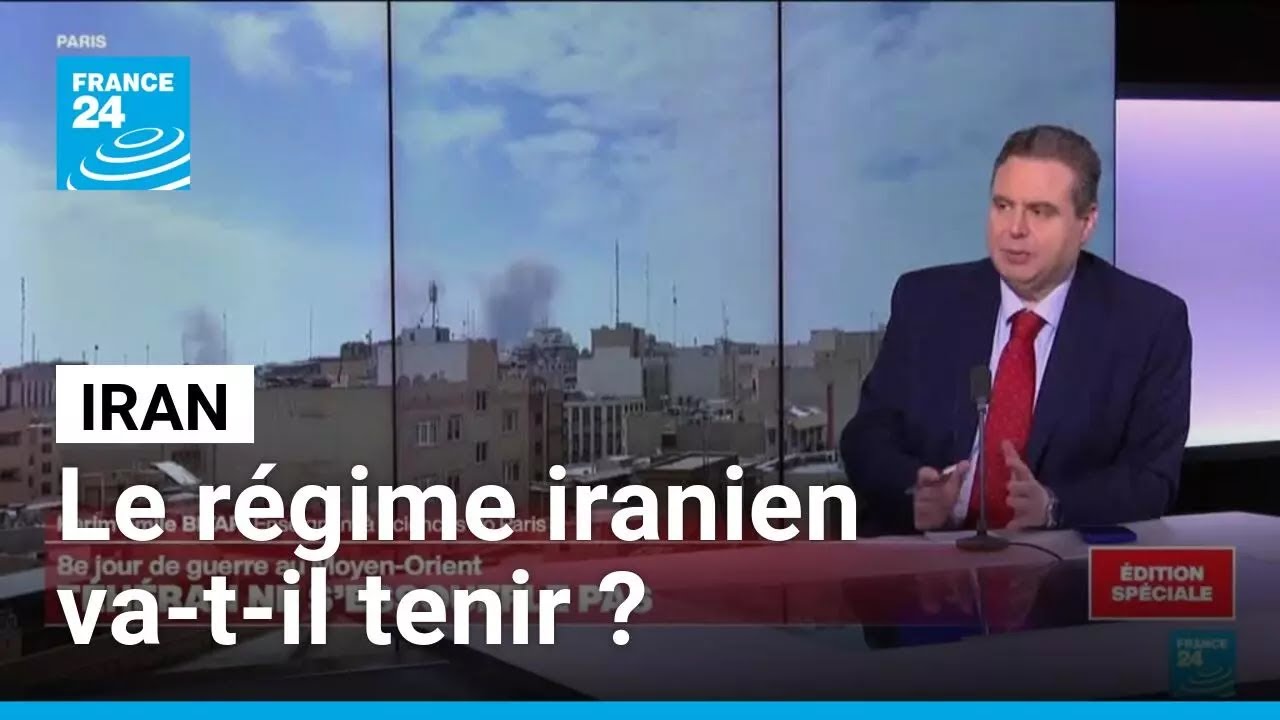 8ème jour de guerre au Moyen-Orient : le régime iranien va-t-il tenir ? • FRANCE 24