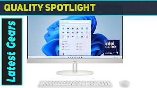 HP 27 inch All-in-One Desktop PC, FHD Touchscreen, Intel Core | Best Sleek Home Office AIO PC 2026