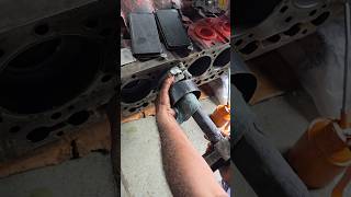 Six cylinder engine piston fitting in #shorts #shortvideo