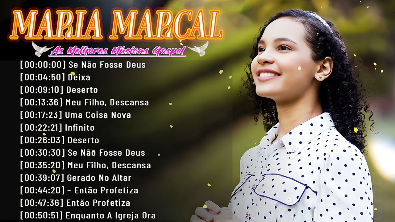Top 20 Maria Marçal | Deserto e Louvores de Adoração | Músicas Gospel Mais Tocadas