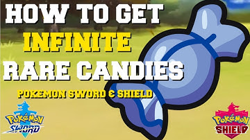 HOW TO GET INFINITE RARE CANDIES IN POKEMON SWORD AND SHIELD (BEST METHOD)