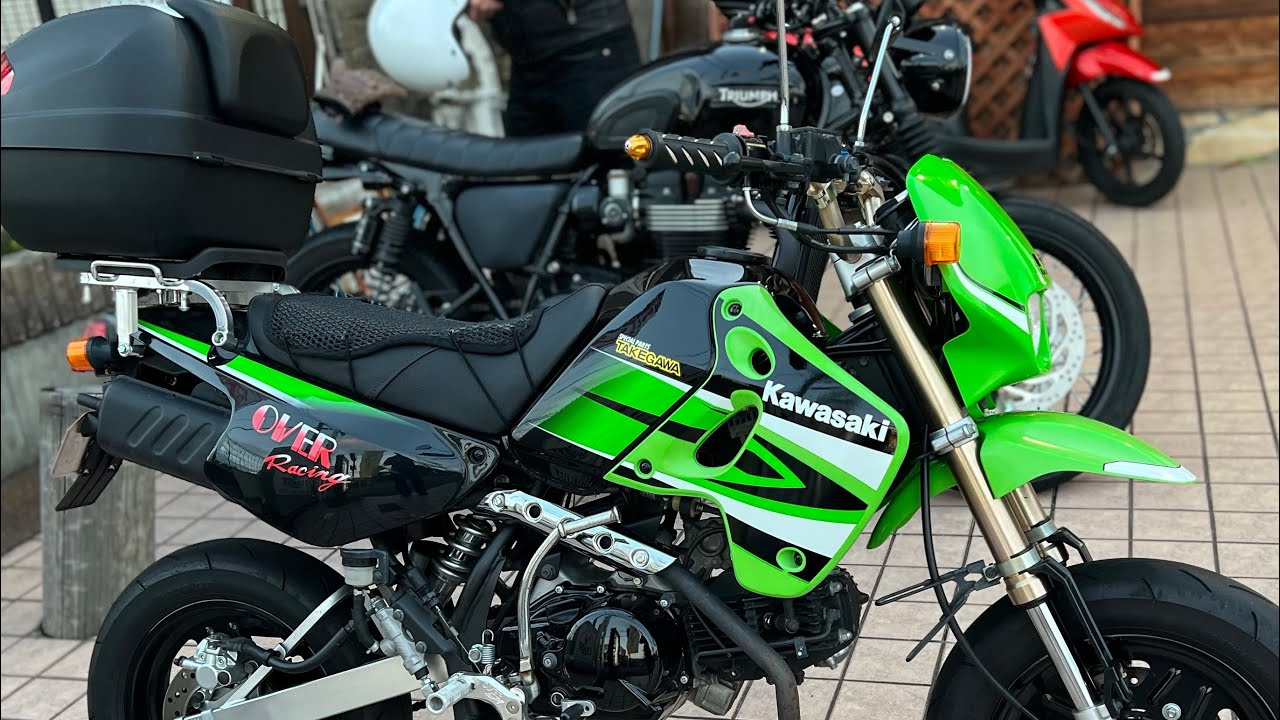 納車おめでとう、カワサキKSR125、kawasaki KSR125、 - YouTube