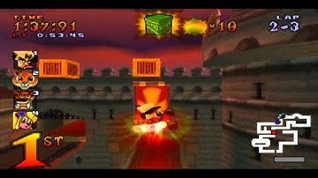 CTR Walkthrough Cortex Castle Trophy Race - Part 32