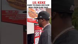 LIL KEKE CAME TO GRAB A BIG SLIM MEAL FROM SLIM THUG PERSONALLY #twgh #wordonthestreet #lilkeke Wealth