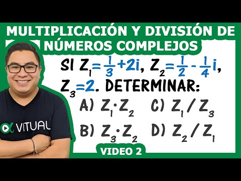 Multiplicación y División de Números Complejos video 2 | Vitual Universitario
