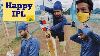 Resuming my cricket practice | IPL verithanam started | Adi and mahi