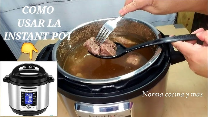 CÓMO USAR LA OLLA INSTANT POT POR PRIMERA VEZ! (OLLA ELECTRICA DE PRESIÓN  INSTANT POT! 