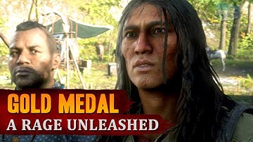 Red Dead Redemption 2 - Mission #74 - A Rage Unleashed [Gold Medal]