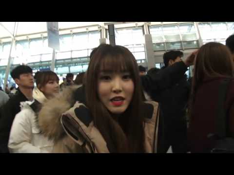 【機場時尚】GFRIEND現身機場出席2016 MAMA