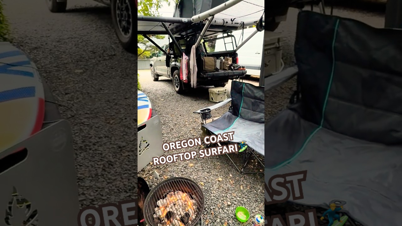 Oregon Coast Surfari Toyota Tacoma Roof-Top DAYLODGE GEAR 