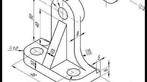 SOLIDWORKS BASIC - PART DESIGN & ASSEMBLY DRAWING OF BELT ROLLER SUPPORT - BRACKET (2 of 7)