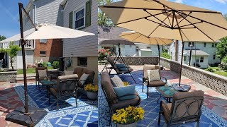 Abba Patio 11 Feet Offset Cantilever Umbrella Review