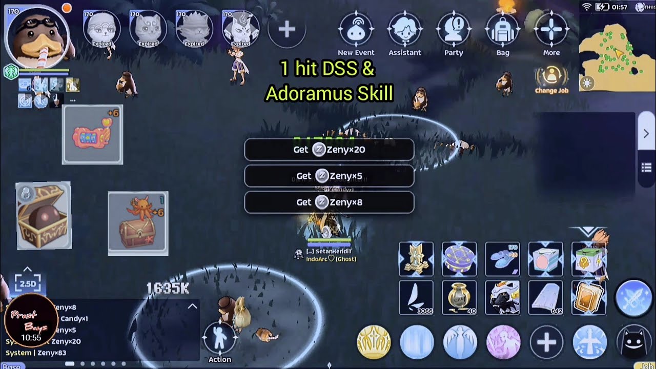 Ragnarok M Eternal Love - Saint farm Get extra Zeny at kokomo beach map ...