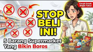 5 Barang supermarket yang tidak perlu dibeli lagi demi selamatkan tabungan