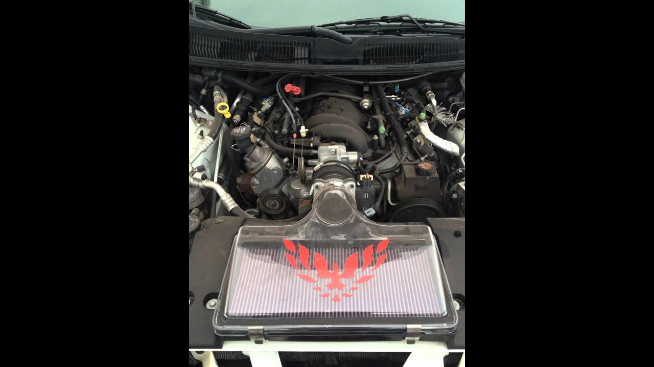 Clear air intake lid on 2002 Trans AM