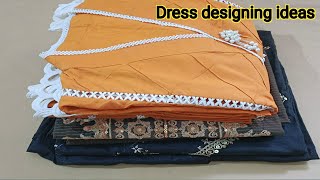 Latest Dress Designing Ideas | lawn dress design by Nisa Libas maker