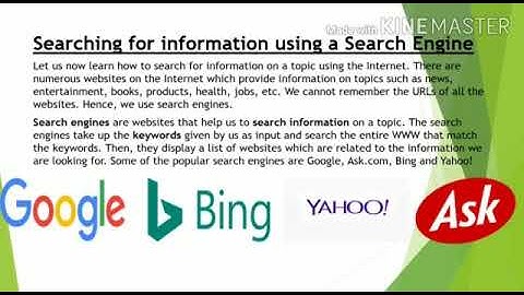 Class IV Computer-Ch-5 Internet - Using a web browser