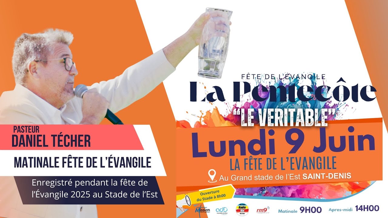 Fête de l'Évangile 2025 - matinale - pasteur Daniel Técher