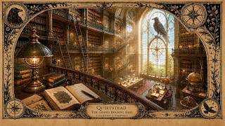 Romantasy Reading Music 🌙 Deep Focus & Calm for Reading — 3 Hours (ADHD-Friendly · Brown Noise