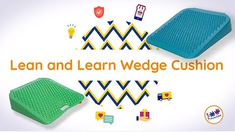 Lean and Learn Wedge Cushion by Fun and Function