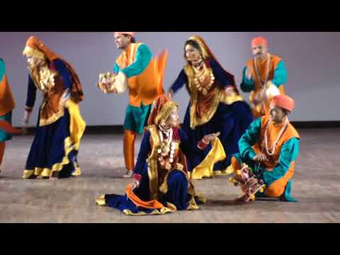 Chhapeli Folk Dance   Kumaoni Lok nritya chhapeli