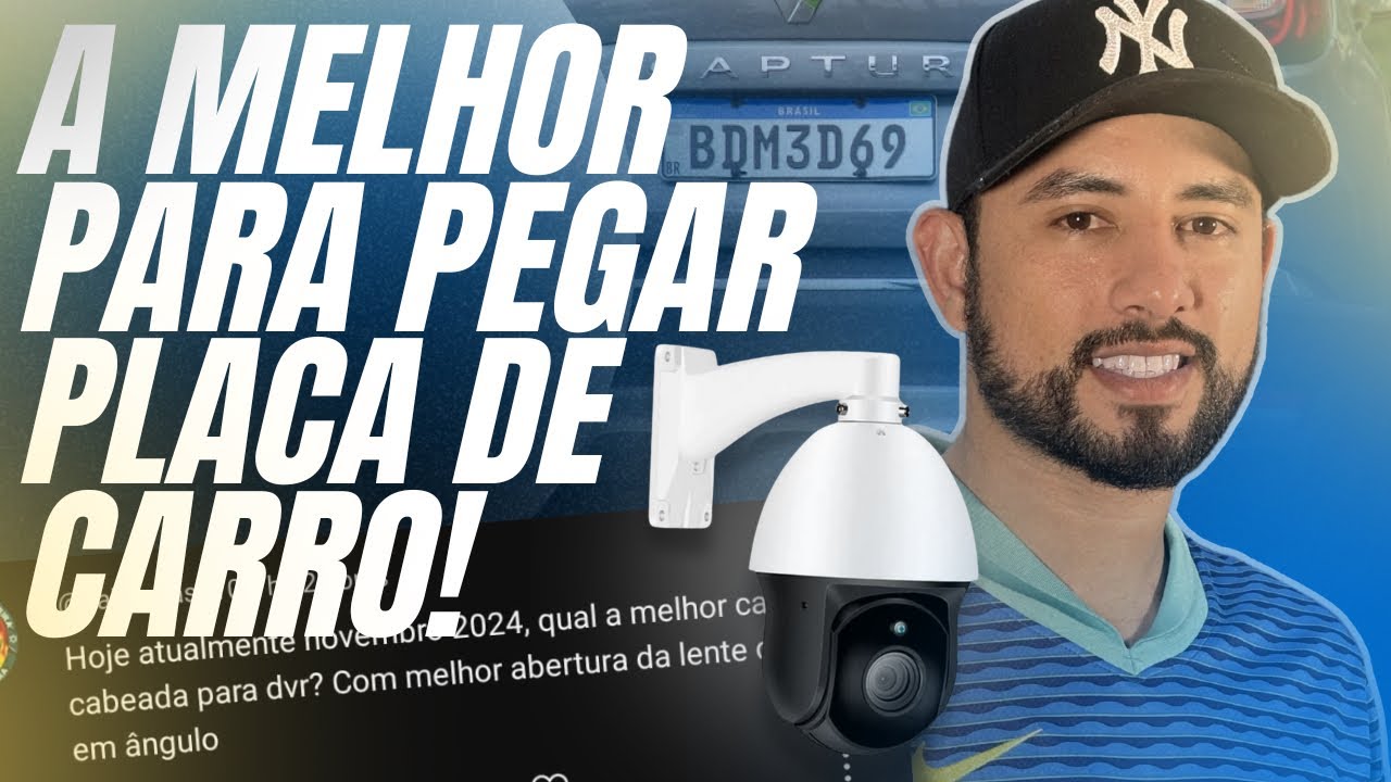 A MELHOR CÂMERA PARA PEGAR PLACA DE CARRO! | CAIQUE RESPONDE | - YouTube