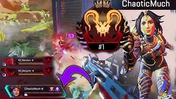 This is why ChaoticMuch deserves #1 Apex Predator! (Godlike Aim)