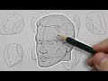 Drawing the HEAD from ANY ANGLE! Basic Construction EXPLAINED