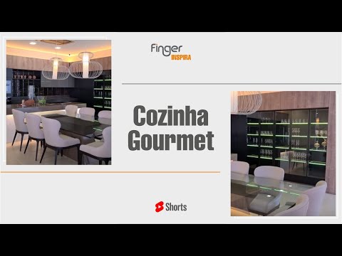 Como ter a cozinha gourmet planejada perfeita: confira nossa inspiração e realize seu sonho! #shorts