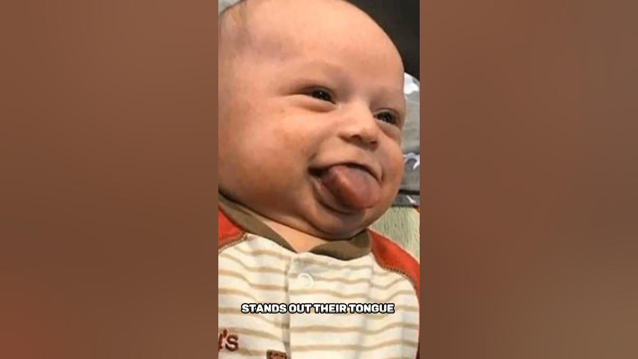 Enormous Tongue Mystery Why Babies Stick Tongue Out! 👶👅 BabyBehavior TongueExploration YouTube