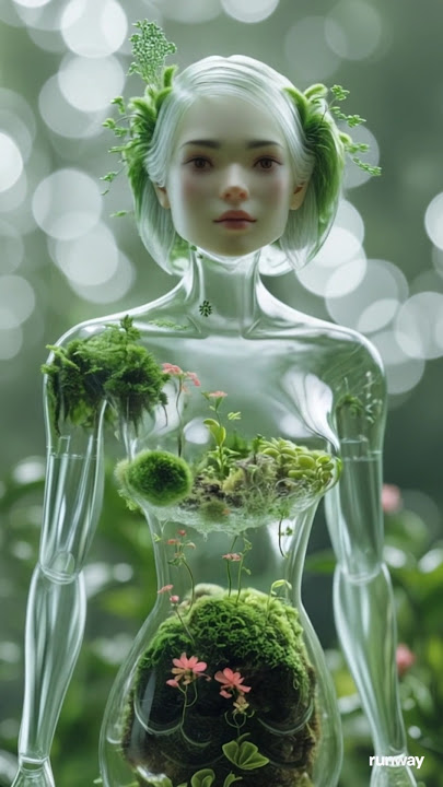 Glass Doll Walking #doll #glass #walking