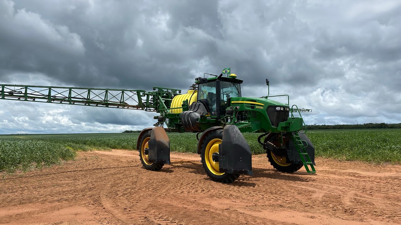 M4030 fazendo a terceira aplicação de fungicida e falando sobre bicos j3D
