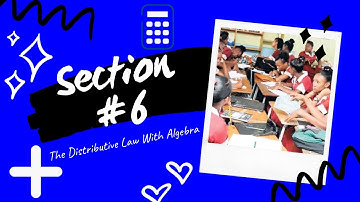 The Distributive Law With Algebra