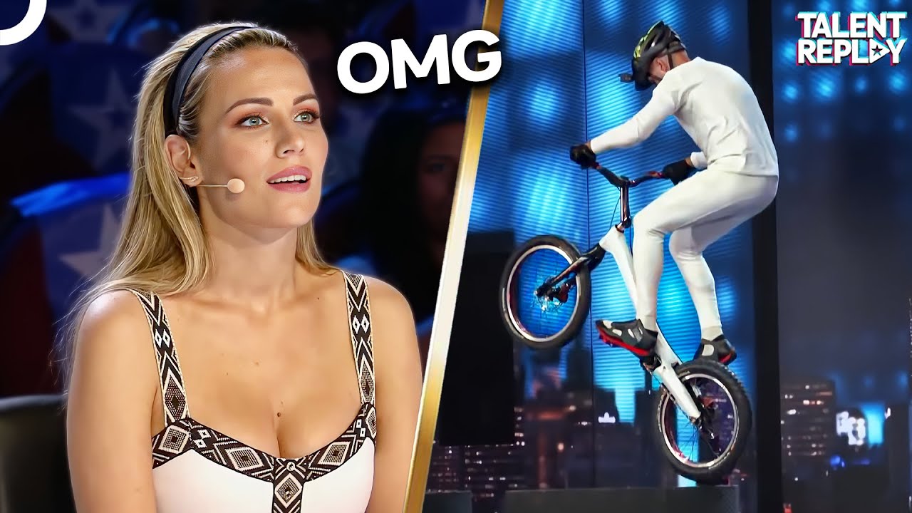 This EXTREMELY Dangerous Bike Performance Left the Judges Frozen | Got Talent España