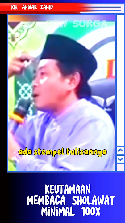 keutamaan membaca sholawat 100x, pengajian Anza Anwar Zahid #pengajian #anwarzahid #sholawat