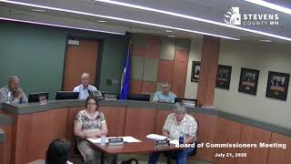 Stevens County Board 07/21/2020