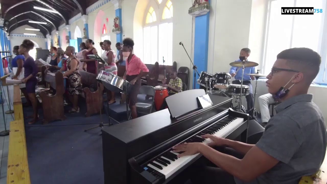 LADY OF ASSUMPTION CHURCH; SOUFRIERE YouTube