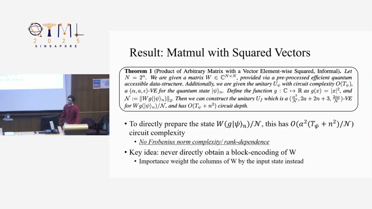 QTML 2025: Accelerating Inference for Multilayer Convolutional Neural Networks
