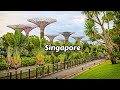 Singapore Walking Tour 4k Gardens By The Bay