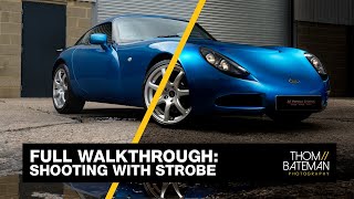 Automotive Photography Guide with Strobe Using Multiple Exposures | Full Walkthrough!