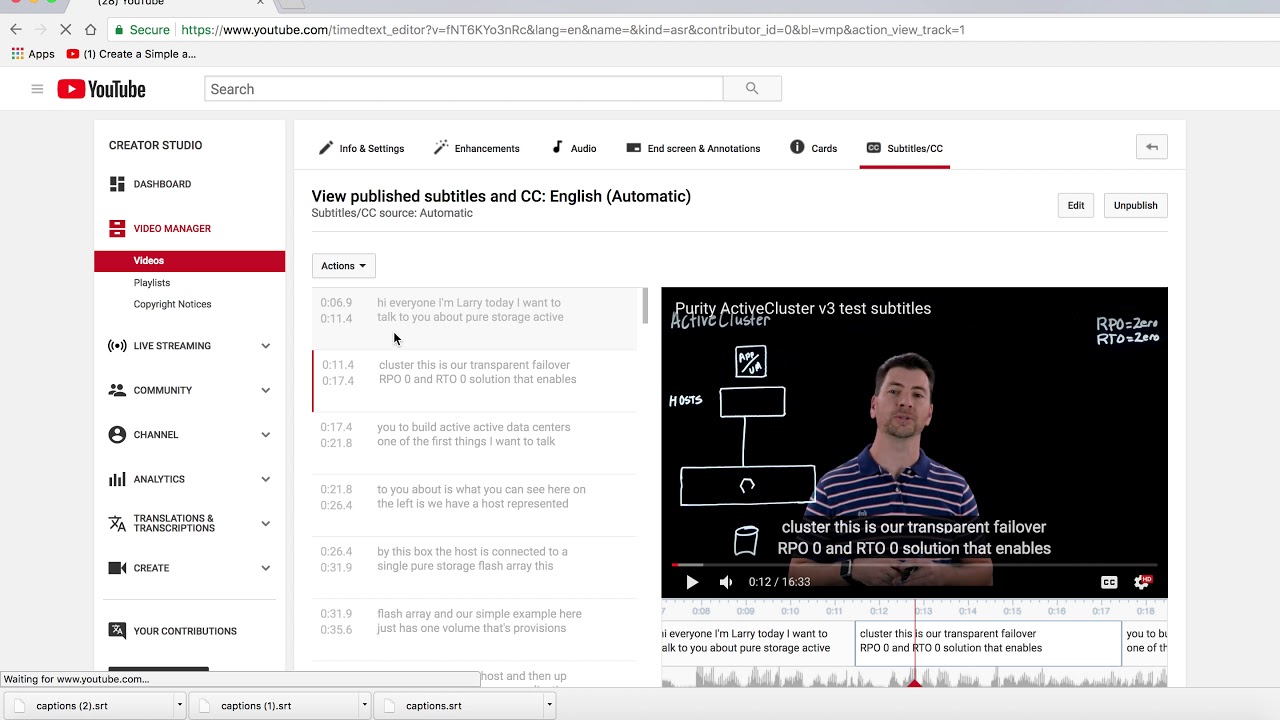 How to edit and download captions from YouTube YouTube