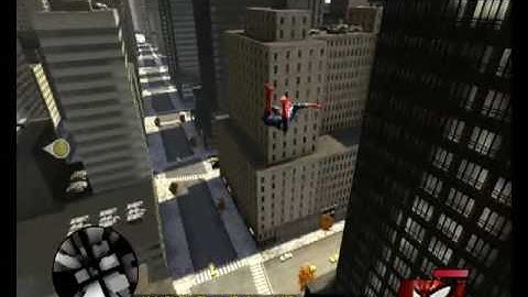 Spiderman: Web of Shadows Gameplay PC