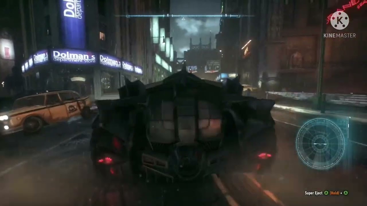 The batman but “el señor de la noche”is playing