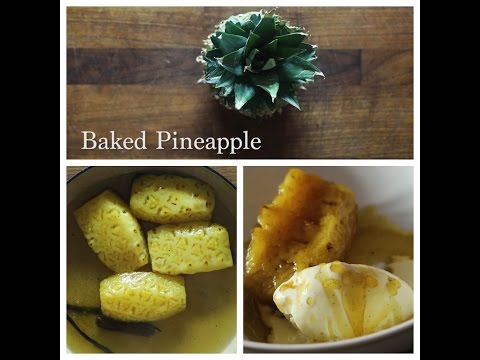 Baked Pineapple