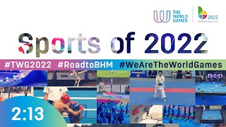 The World Games Sports @ Birmingham 2022 (extended version)