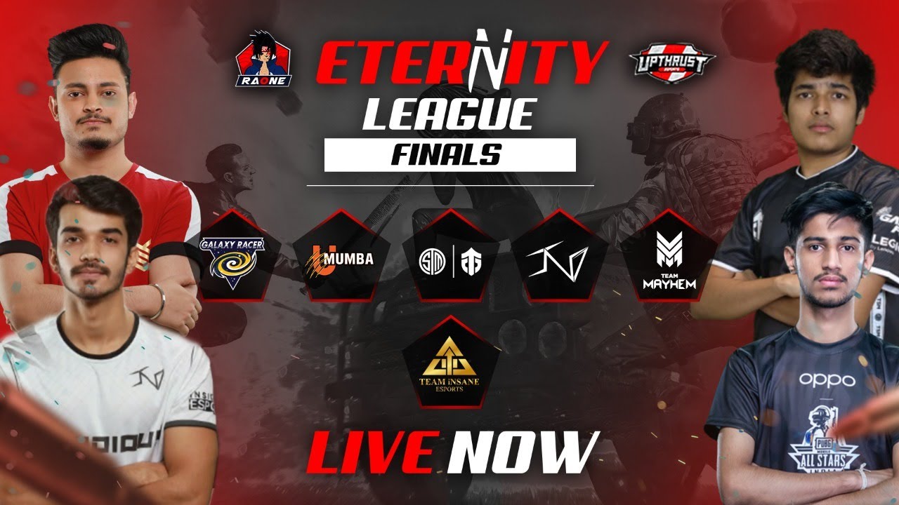 UPTHRUST  ESPORTS Presents Eternity League Finals | FEAT-TSM, FNATIC,GODL, GE, GXR,TEAM IND,UME