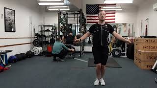 Travis Hasenkamp & Daniel Schmitt - Ring Dip/Split Rope Flip & Pushup/Single Under Metcon