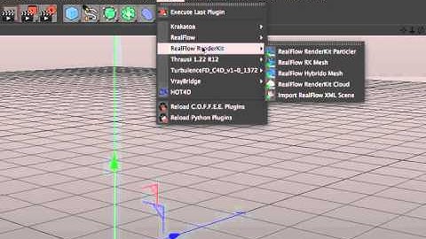 Using the RealFlow RenderKit plugin Part 2