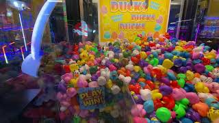 Dave & Busters Phoenix Arcade  Rubber Ducky Claw Machine